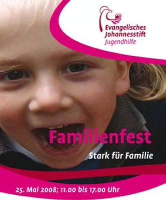 Stark für Familie Großer Familientag im Evangelischen Johannesstift am 25. Juli Bild: Stark für Familie Großer Familientag im Evangelischen Johannesstift am 25. Juli