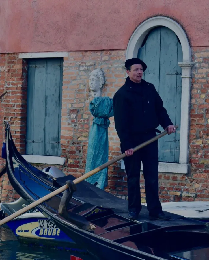 Alex Hai auf seiner Gondel Pegasus (© Alex Hai)