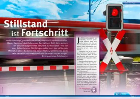 Bild: Gezielte Passivität im Alltag – Upd@te über Strategien zur Stressbewältigung