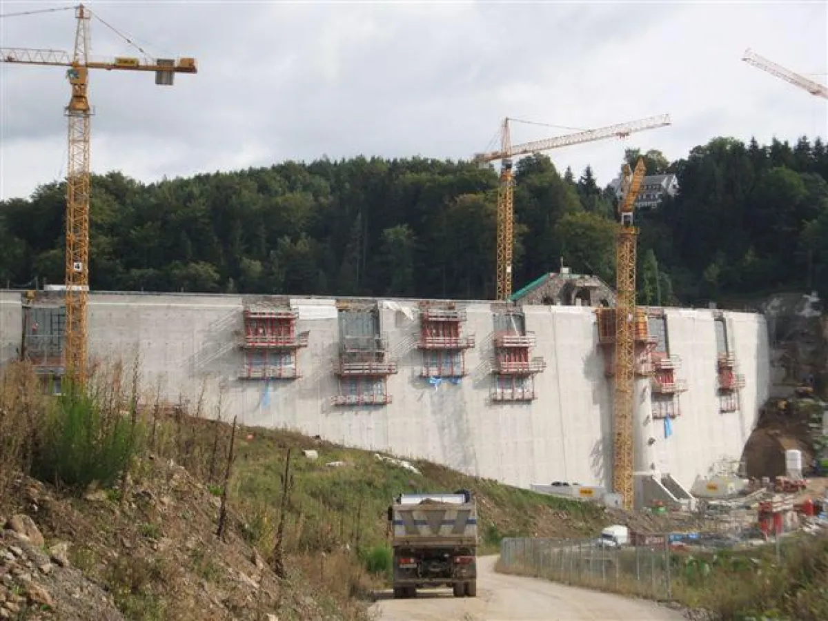 Zwickauer sanieren Dresdner Trinkwassertalsperre