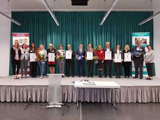 Bild: Dreimal Gold, viermal Silber, einmal Bronze