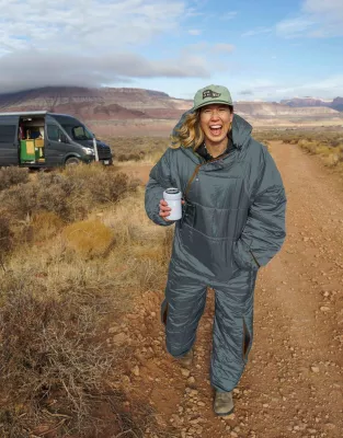 Bild: Selk'bag enthüllt die ultimative Lösung für komfortables Outdoor-Abenteuer: Der tragbare Schlafsack