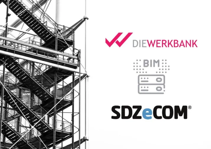 Bild: Partnerschaft von SDZeCOM und Die Werkbank IT GmbH schafft PIM-BIM-Schnittstelle für Baustoffindustrie