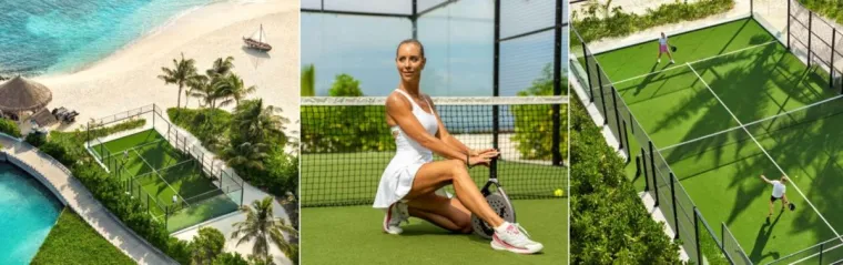 Bild: Padel Masterclass mit Padel-Champ Denise Höfer im The Nautilus Maldives
