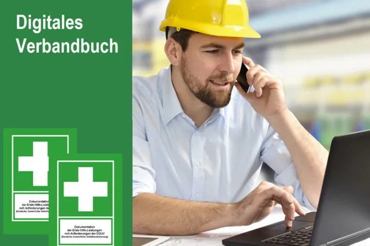 Digitales Verbandbuch für Unternehmen - Eine Verbandbuch-Software hilft bei der Dokumentation Bild: Digitales Verbandbuch für Unternehmen - Eine Verbandbuch-Software hilft bei der Dokumentation