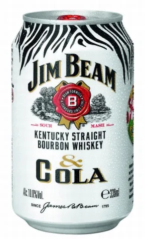 Bild: Jim Beam & Cola: Wildlife in der Dose