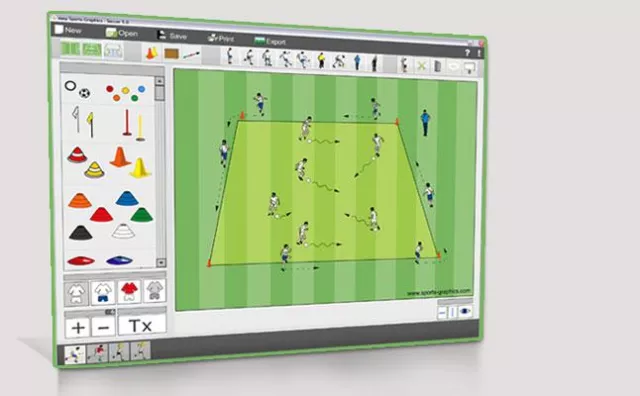 Bild: Software für Fußballtrainer: easy Sports-Graphics 5.0 ist da