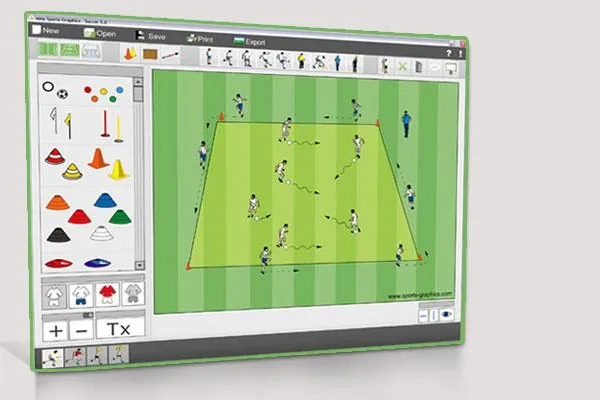 Bild: Software für Fußballtrainer: easy Sports-Graphics 5.0 ist da