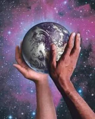 Bild: "Elefantenwäsche" auf dem Alexanderplatz