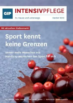 Sport kennt keine Grenzen – Herbstausgabe des GIP-Magazins erschienen Bild: Sport kennt keine Grenzen – Herbstausgabe des GIP-Magazins erschienen