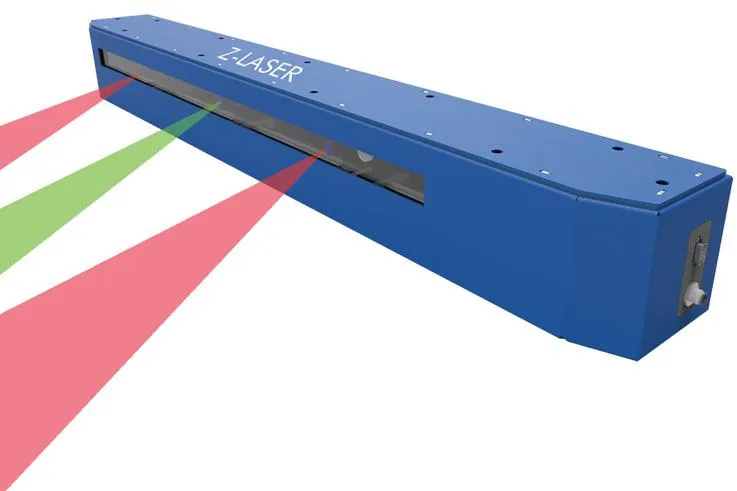 Bild: Verfahrbares Linienlasersystem Z-MLLS wird erstmals auf der TIRE 2014 vorgestellt