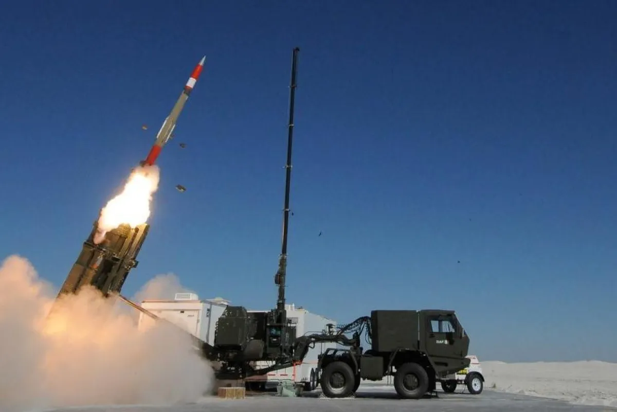 Abfangtest mit Luftverteidigungssystem MEADS, © MEADS International, Inc.