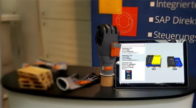 Bild: Neue Möglichkeiten zur ergonomischen Gestaltung operativer Dialoge im Lager mit SAPUI5