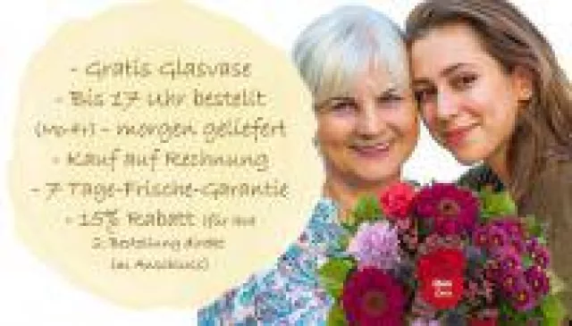 Blumen zum Omatag: Eine besondere Überraschung von FloraPrima Bild: Blumen zum Omatag: Eine besondere Überraschung von FloraPrima