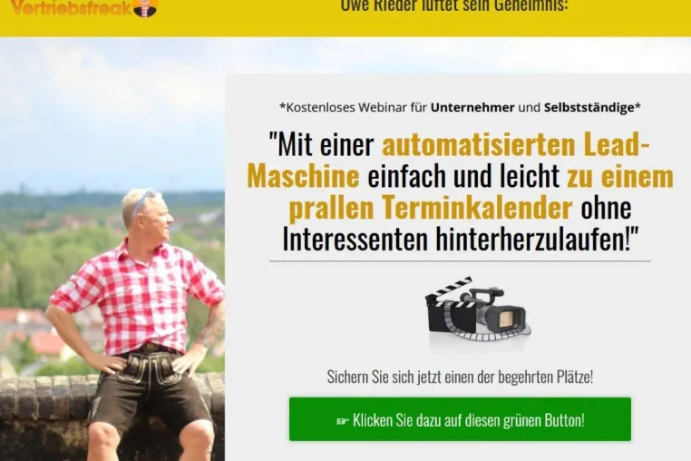 Bild: "Die traditionellen Vertriebsmethoden sind tot", so der bayerische Vertriebsfreak Uwe Rieder