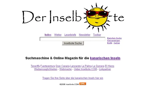 Neue unabhängige Suchmaschine gestartet: Der Inselbote der kanarischen Inseln Bild: Neue unabhängige Suchmaschine gestartet: Der Inselbote der kanarischen Inseln