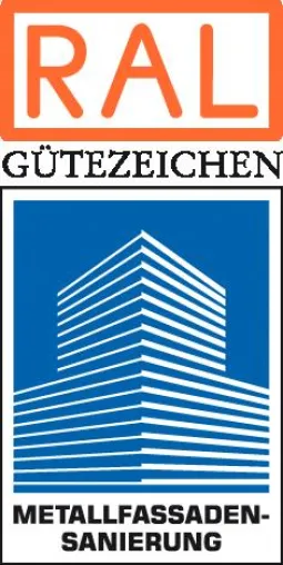 Bild: Anerkennung des RAL Gütezeichens Metallfassadensanierung