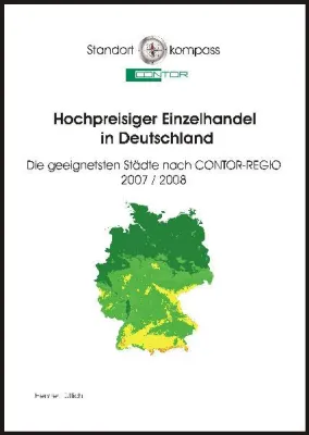 Bild: Die Buchreihe „Standortkompass Contor" mit CONTOR-REGIO Standortanalysen wird aufgelegt