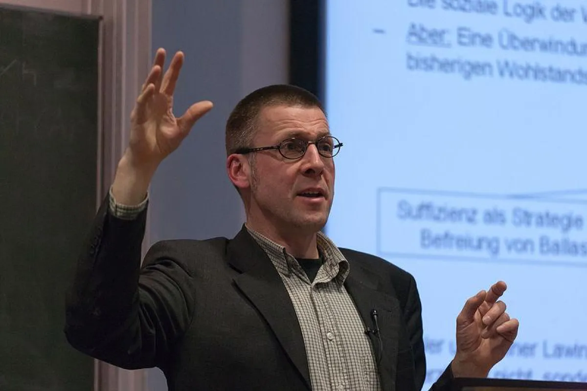 Prof. Niko Paech (Foto: M. Sümnick)