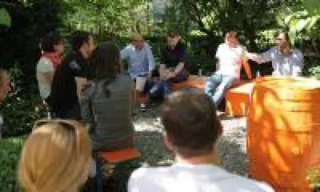 Bild: Vorarlberger Kreativwirtschaft zu Gast beim d-werk in Ravensburg