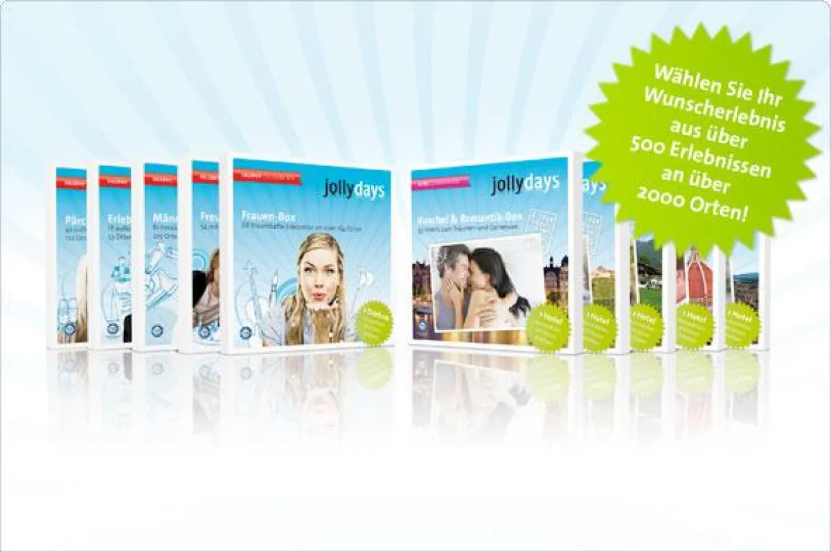 Erlebnis schenken mit Jollydays