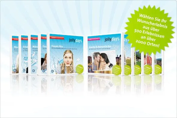 Mit Jollydays Emotionen verschenken Bild: Mit Jollydays Emotionen verschenken