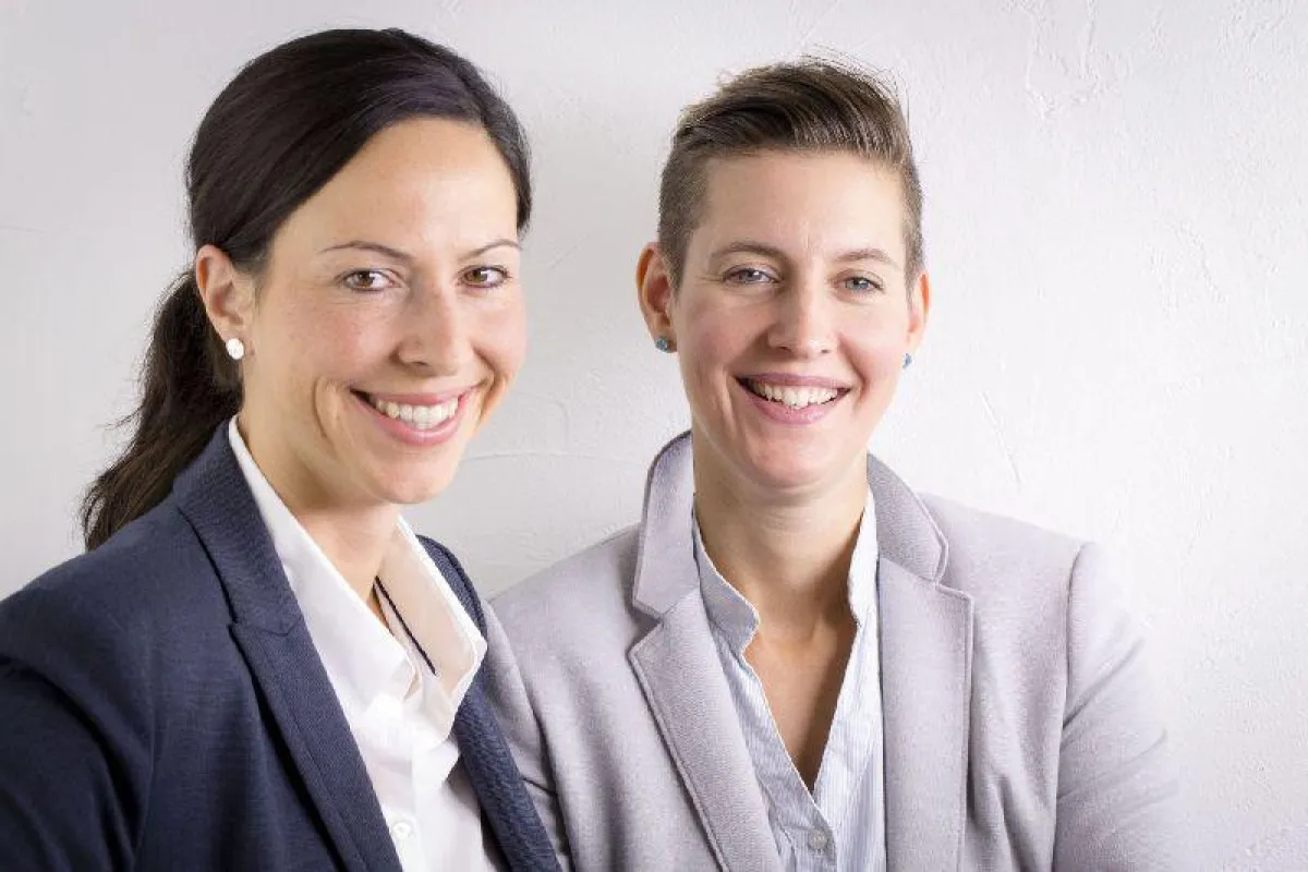 Isabel Möller und Kirsten Lenz, Geschäftsführerinnen von Mutterschafft