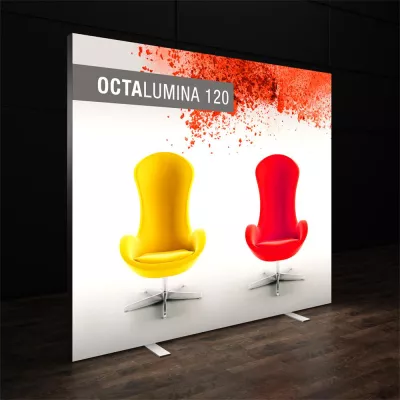 Bild: OCTALUMINA 120: Die Komplettlösung für textile LED-Präsentationen made by OCTANORM