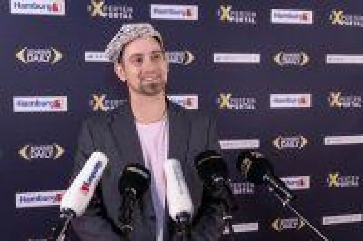 Pascal Schildknecht beim Presseinterview