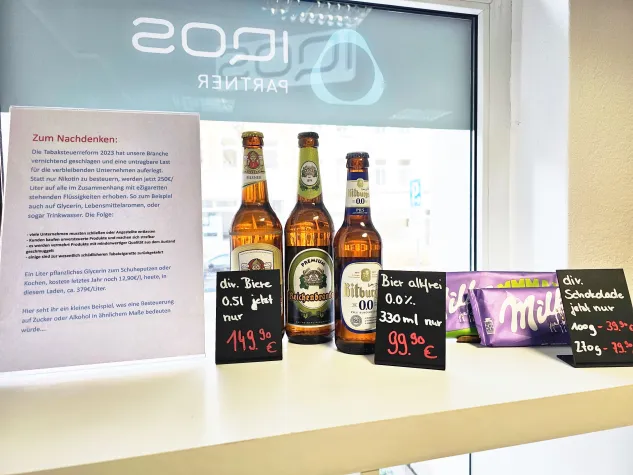 Meyer's Vapeshops startet ungewöhnliche Spendenaktion Bild: Meyer's Vapeshops startet ungewöhnliche Spendenaktion