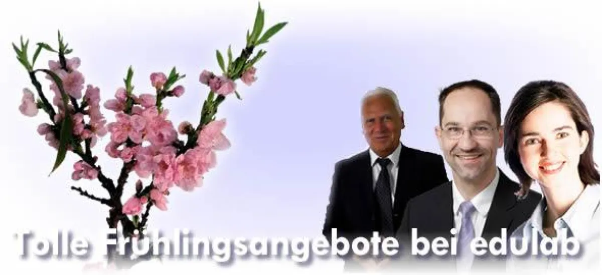 Seminar-Anbieter edulab erfreut Kunden mit Frühlingsangeboten zu Softskill- und Medientrainings