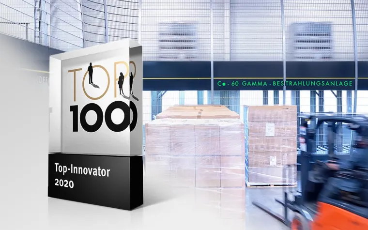 BGS Beta-Gamma-Service erneut zum Innovations-Champion gekürt Bild: BGS Beta-Gamma-Service erneut zum Innovations-Champion gekürt