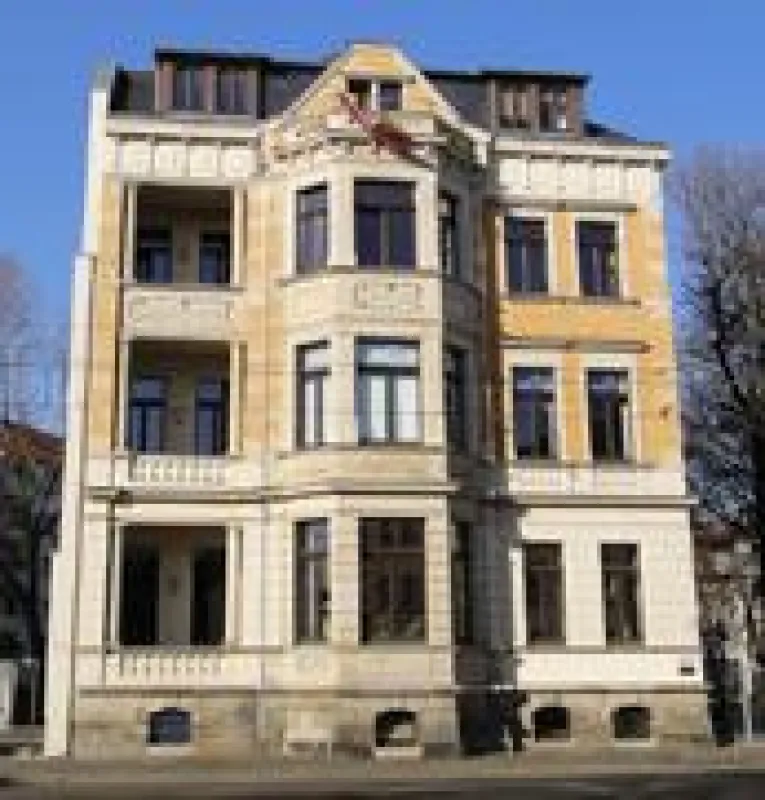 Die „Villa Lützow“ in der Georg-Schumann-Straße 38 in Leipzig-Gohlis