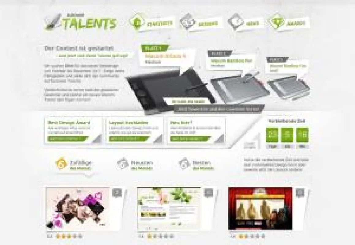 Online-Platform für kreative Jungdesigner