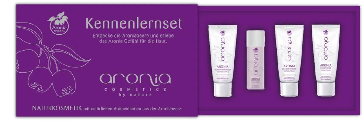 aronia cometics by nature - Aronia Naturkosmetik Kennenlernset
