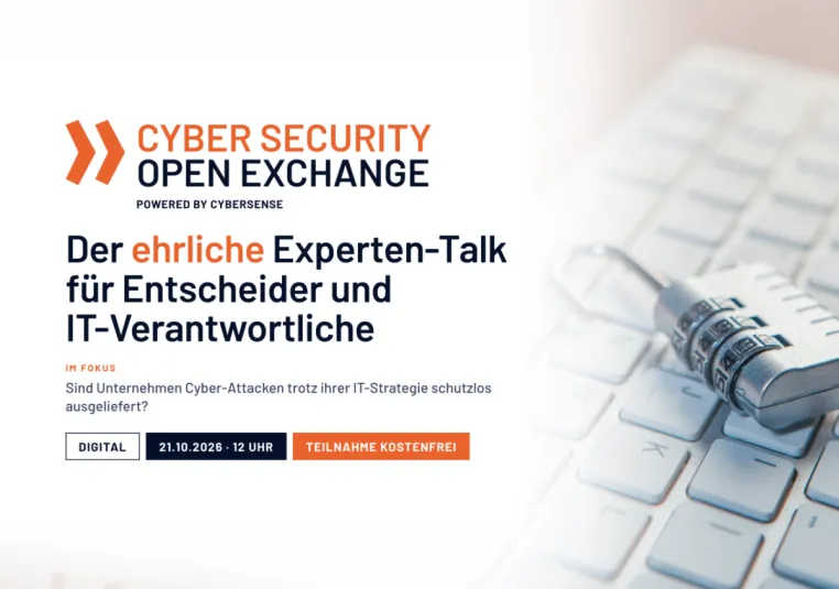 Bild: Cyber Security Open Exchange: Warum Unternehmen trotz IT-Strategie verwundbar bleiben