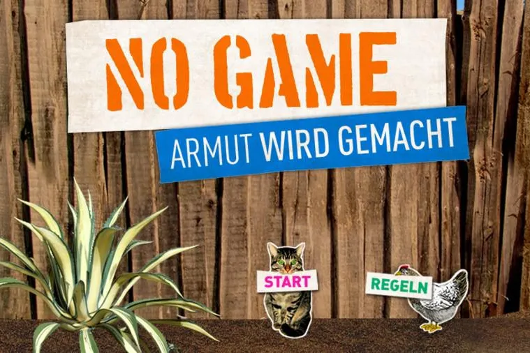 Entwicklungspolitisches Online-Spiel „NO GAME“ Bild: Entwicklungspolitisches Online-Spiel „NO GAME“