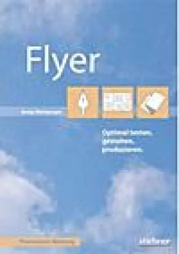 Erstes Fachbuch zum Thema Flyer Bild: Erstes Fachbuch zum Thema Flyer