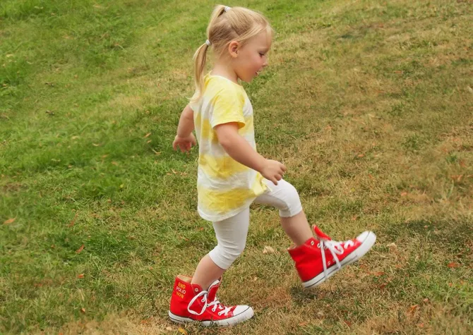 Bild: 122.000 Tulpen blühen für eine Leben ohne Kinderlähmung