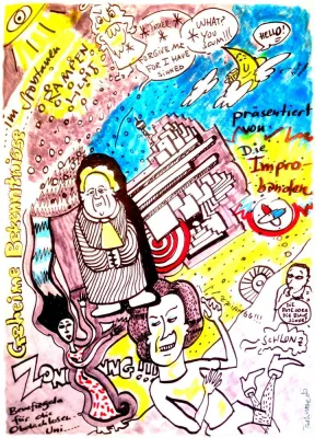 Bild: Geheime Bekenntnisse - Impro-Theater Benefiz-Show fur die Obdachlosen-Uni Berlin