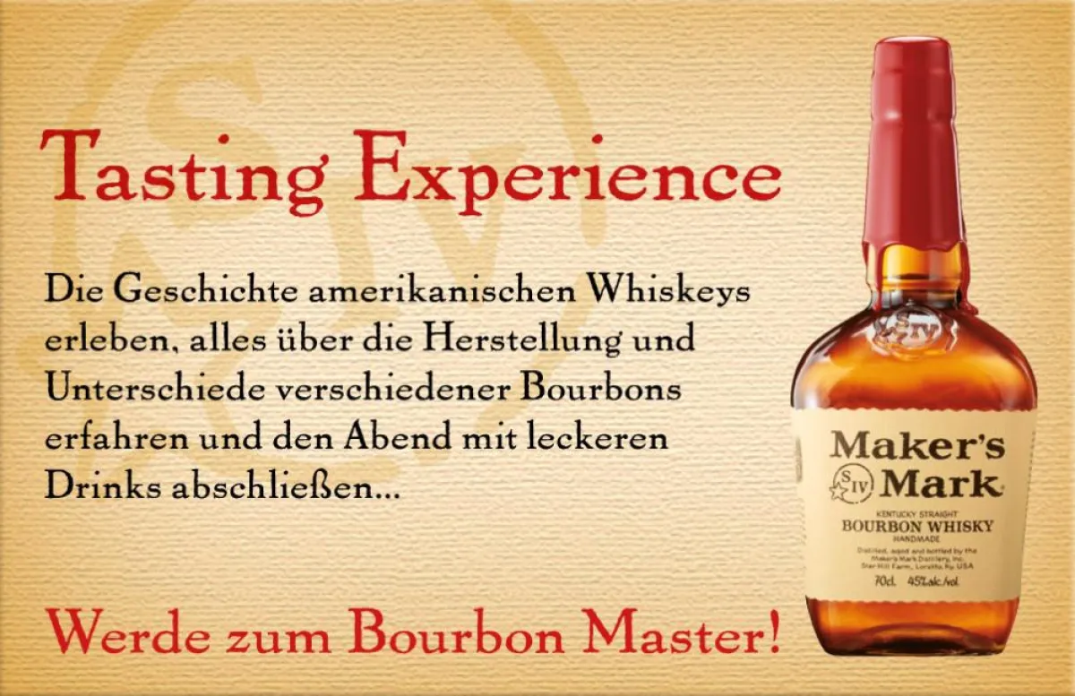 Maker's Mark Tasting Experience