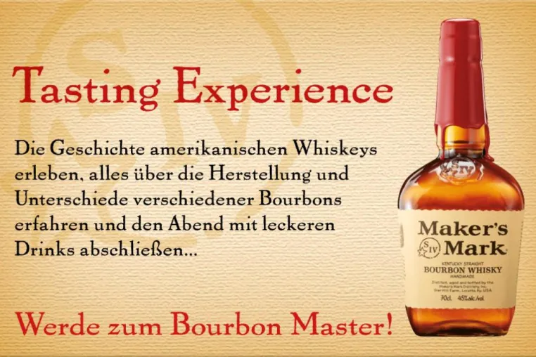 Bild: Maker’s Mark startet umfangreiche Tastingreihe in deutschen Städten