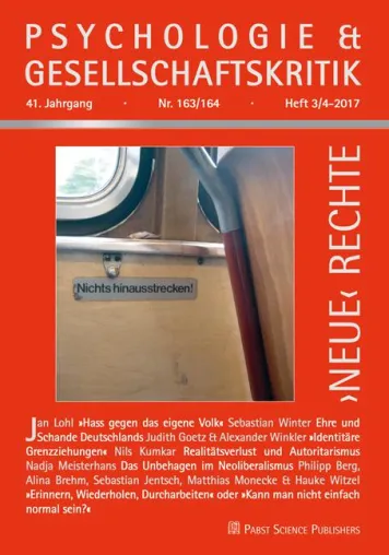 Die neue Rechte: Angst und Größenwahn Bild: Die neue Rechte: Angst und Größenwahn