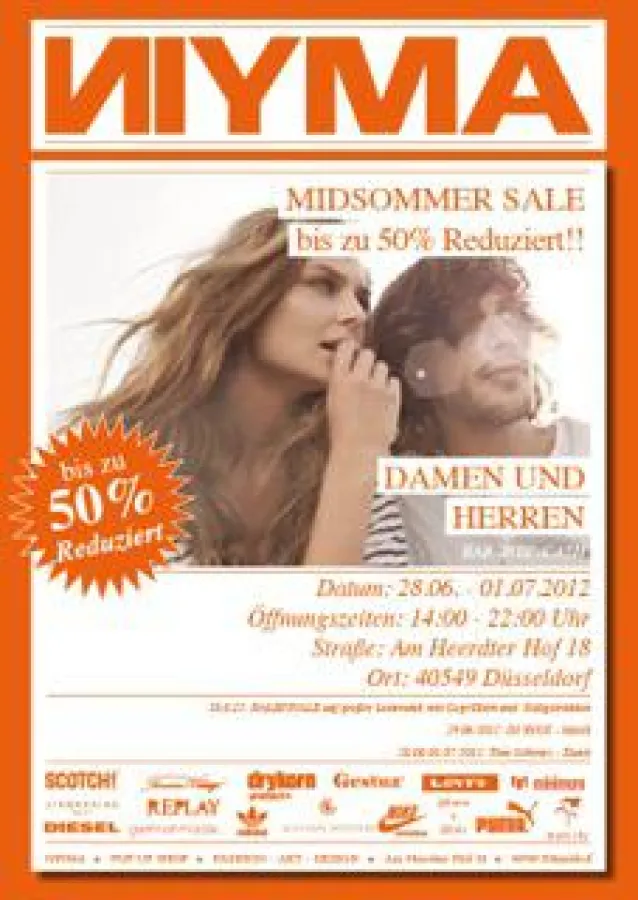 MIDSOMMER SALE bei NIYMA