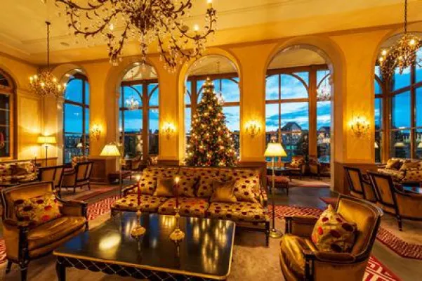 Zauberhafter Winter im Les Trois Rois 'Last Minute Weihnachten' und ein perfektes Silvester-Menü Bild: Zauberhafter Winter im Les Trois Rois 'Last Minute Weihnachten' und ein perfektes Silvester-Menü