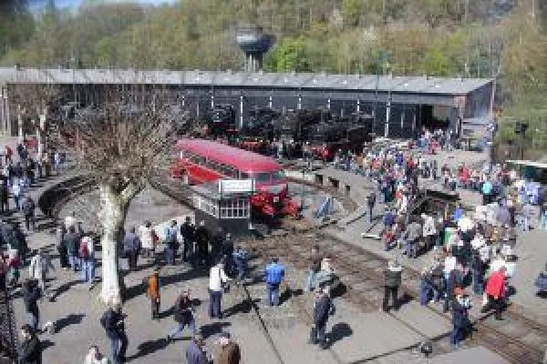Bild: Museumstage im Eisenbahnmuseum Bochum-Dahlhausen: Ein voller Erfolg