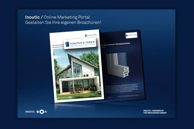 Inoutic / Deceuninck launcht innovatives Online Marketing Portal für seine Kunden Bild: Inoutic / Deceuninck launcht innovatives Online Marketing Portal für seine Kunden