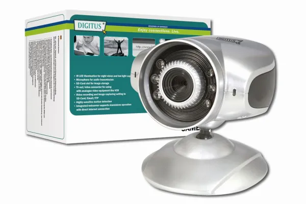 DIGITUS macht automatische Raumüberwachung auch bei Nacht über das Netzwerk möglich Bild: DIGITUS macht automatische Raumüberwachung auch bei Nacht über das Netzwerk möglich