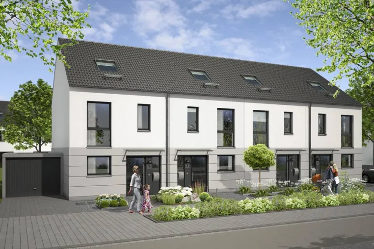 In Gelsenkirchen entstehen 91 neue Einfamilienhäuser Bild: In Gelsenkirchen entstehen 91 neue Einfamilienhäuser