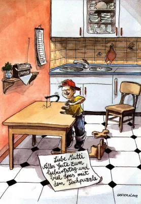 Bild: Bekannte Cartoonisten und Karikaturisten zeichnen für Spielzeugkatalog